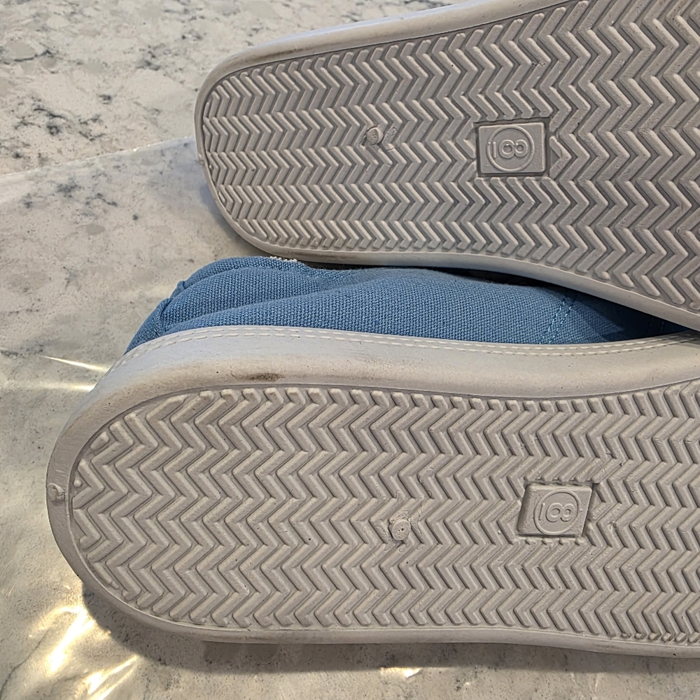 Simply Southern Collection Easy Slip Canvas Sneaker Womens Size 8 Blue NWT! - Picture 12 of 13